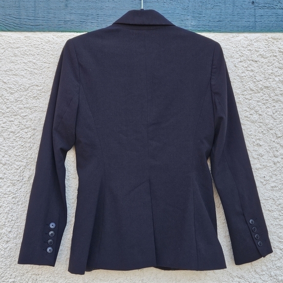 Norma Kamali black single breasted blazer size 6 - Picture 2 of 6